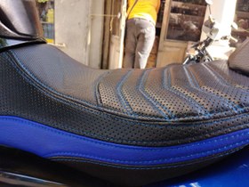 تصویر روکش زین ان اس - توسی / ابی morva design motorcycle saddle cover