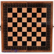 تصویر تخته نرد و شطرنج ۳۰ سانتی راش کد MD301 