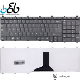 تصویر کیبرد لپ تاپ توشیبا Satellite C650 Keyboard Laptop Toshiba Satellite C650