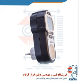 تصویر وات متر پریز دار با دو شاخه 220V سم مدل CEM DT-25 WATT METER SOCKET DT-25 CEM