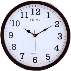تصویر ساعت دیواری سیتیزن ساده ( عمده ) سایز 42 