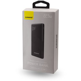 تصویر پاور بانک 20000MA گرنداسکای مدل GP-24 - مشکی Power Bank 20000MA GrandSky Model GP-24