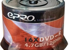 تصویر دی وی دی خام اپرو بسته ۵۰ عددی ظرفیت ۴.۷ گیگابایت 