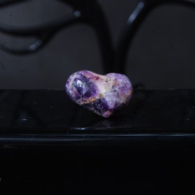 تصویر قلب فلوریت بنفش 6.67گرم 