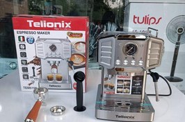 تصویر اسپرسوساز پرمیوم تلیونیکس مدل TELIONIX TEM5158 Espresso maker telionix tem 5158