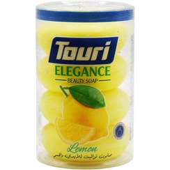 تصویر صابون توری آردن رایحه لیمو بسته ۴ عددی ۴۰۰ گرم 