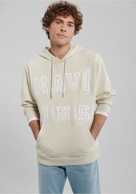 تصویر سویشرت مردانه بژ ماوی | TYCGYJOK4N170593286281032 اورجینال 