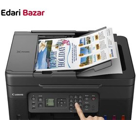 تصویر پرینتر چندکاره جوهرافشان کانن مدل Pixma G4470 Canon Pixma G4470 Multifunction Inkjet Printer