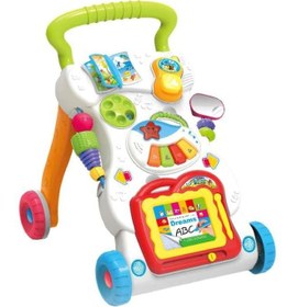 تصویر واکر آموزشی اولیه برند happy toys Early Learning Walker