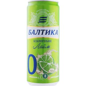 تصویر آبجو بالتیکا 330 میلی لیتر لیمویی بدون الکل Baltika 