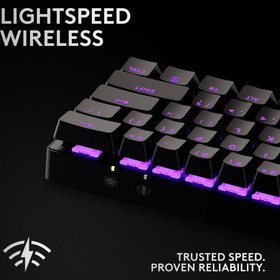 تصویر کیبورد بی سیم گیمینگ لاجیتک مدل PRO X60 LIGHTSPEED 