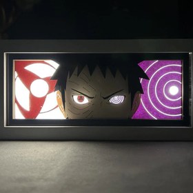 تصویر تابلو لایت باکس انیمه ای اوبیتو نارتو | Naruto Obito Light Box 