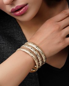 تصویر النگو طلاروس Gold bangle