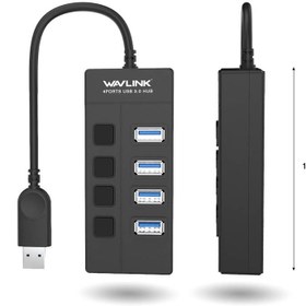 تصویر هاب USB 3.0 چهار پورت ویولینک مدل WL-UH30414 ا WL-UH30414 4Port USB 3.0 HUB WL-UH30414 4Port USB 3.0 HUB