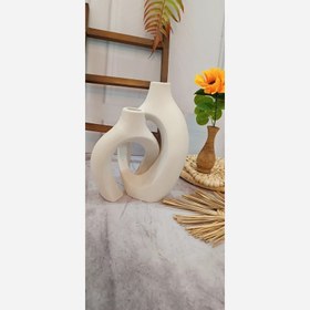 تصویر بیس خام گلدان دوقلو 