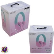 تصویر هدفون وایرلس KT-M21 HEADSET WIRELESS