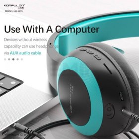 تصویر هدفون کانفلون KONFULON مدل HS-B03 KONFULON bluetooth headset