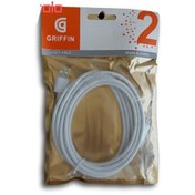 تصویر کابل تبدیل USB به microUSB گریفین مدل G2 طول 2 متر 