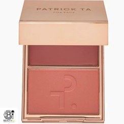 تصویر رژگونه پاتریک تا مدل SHE'S A DOLL پالت دو عددی با ماندگاری ۱۲ ساعت 