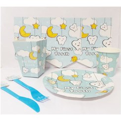 تصویر تم دندونی پسرانه (پک کامل 6 آیتمی) 