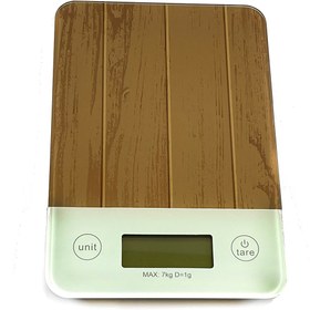 تصویر ترازو kitchen scale طرح چوب 