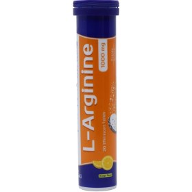 تصویر قرص جوشان ال آرژنین 1000 میلی گرم آریا دارو L Arginine Effervescent Tablets Arya Daru