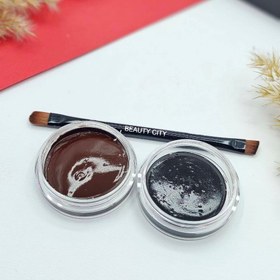 تصویر پک خط چشم ژله ای و آکوا ابرو - 3 پک Gel eyeliner and aqua eyebrow pack