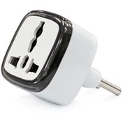 تصویر تبدیل دوشاخه برق هادرون مدل A10E Hadron power plug converter A10E