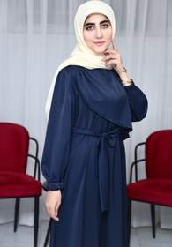 تصویر عبا پردیس - سرمه ای 