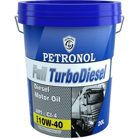 تصویر روغن موتور دیزلی پترونول فول توربو دیزل 10W40 حجم 20 لیتر Petronol Full Turbo Diesel 10W40 Diesel Oil 20 L