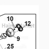 تصویر درب باک داخلی هايما S7 شرکتی 