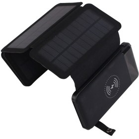 تصویر پاوربانک خورشیدی Solar4Fold مدل WSC25 ظرفیت 10000mAh 