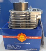 تصویر سیلندر پیستون کامل هوندا ۱۲۵CC برند تکنو 