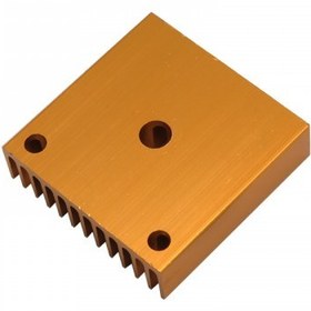 تصویر هیت سینک آلومینیمی Aluminum heatsink 40 * 40 extruder MK8