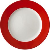 تصویر پیش دستی چینی زرین ایران مدل دسر خوری ایتالیا سایز 16 درجه عالی بسته 6 عددی 