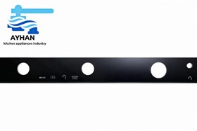 تصویر شیشه سینک 5 کلید 