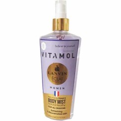 تصویر بادی اسپلش 250میل اکلت زنانه ویتامول Vitamol Body Splash 250 ml For Women