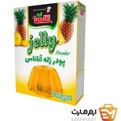 تصویر پودرژله آناناس - 100 گرم(جعبه) گلها 