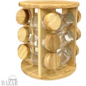 تصویر ست جا ادویه ۱۲ تایی گردان یونیک مدل 6107 