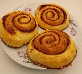 تصویر شیرینی رول دارچین خانگی 1 کیلوگرم 