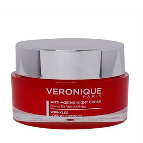 تصویر کرم شب بهبود دهنده چروک ورونیک 50 میل VERONIQUE AntiAgeing Night Cream