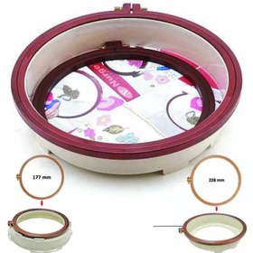 تصویر کارگاه گلدوزی پلاستیکی مدل دو طبقه کد DOU 