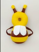 تصویر محافظ سر نوزاد (مخمل باکیفیت و کش پهن متناسب ) ابعاد 45×23 