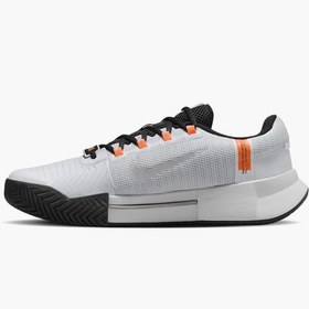 تصویر کفش تنیس مردانه نایک Nike Zoom GP Challenge 1 Premium Hard Court Tennis Shoe- سفید/نارنجی 