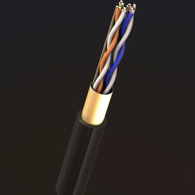 تصویر کابل شبکه CAT 6-FTP 