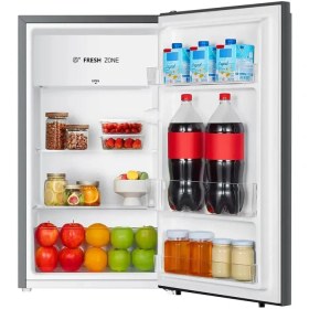 تصویر یخچال هتلی هایسنس 7 فوت RBC122 مدل RBC122N4ASU Hisense Mini Refrigerator 122L R600a Glass Door RBC122