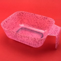 تصویر کاسه رنگ سیلیکونی مربعی متوسط 