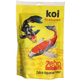 تصویر غذای ماهی زبرا مدل Koi Granules وزن 500 گرم 