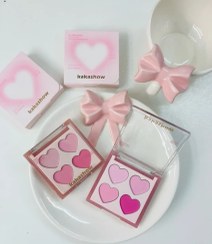 تصویر رژگونه پینترستی قلبی - کد۱ 