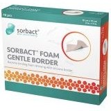 تصویر پانسمان فوم جنتل بوردر سوربکت Sorbact Foam GENTLE BORDER 1 